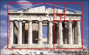 GOLDEN RATIO PARTHENON GREECE