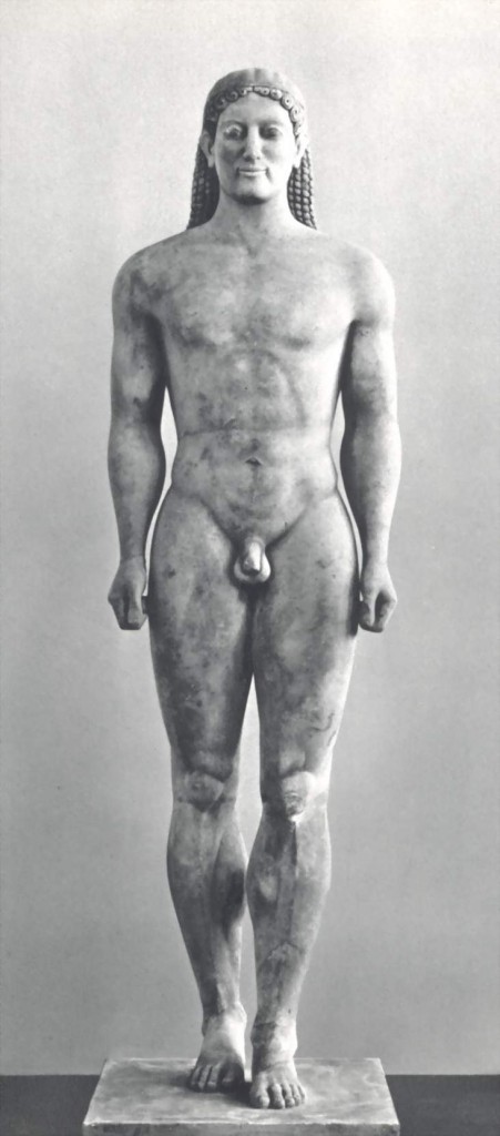 The Getty Kouros, 540-520 BC